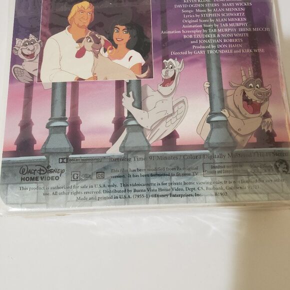 UNOPENED Disney Masterpiece Hunchback Notre Dame - Picture 12 of 16